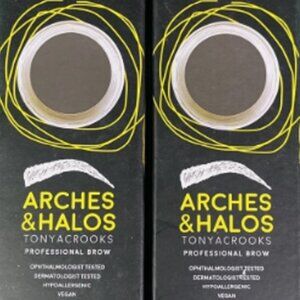 2 PK Arches & Halos Luxury Brow Building Pomade 0.106 Oz Each Brown Assortment